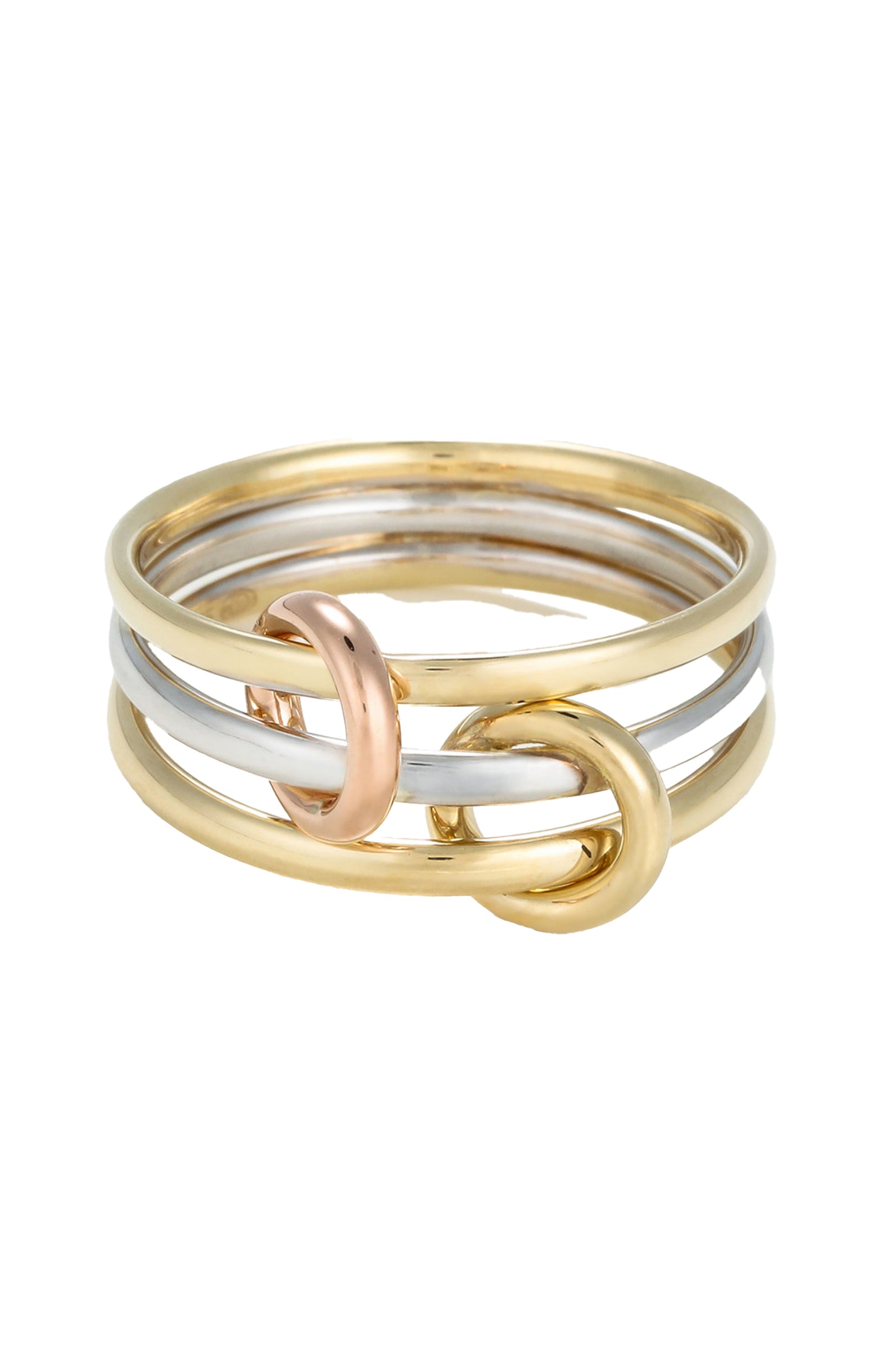 Bague Meteor - Or Tricolore