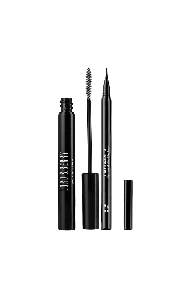 Duo regard intense - Mascara & eyeliner waterproof - Noir