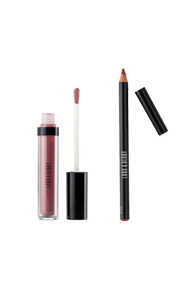 Combo lèvres rosées - Huile Dusty Rose & crayon Blush