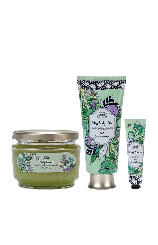 Routine hydratante - Green Breeze - Corps - 3 produits