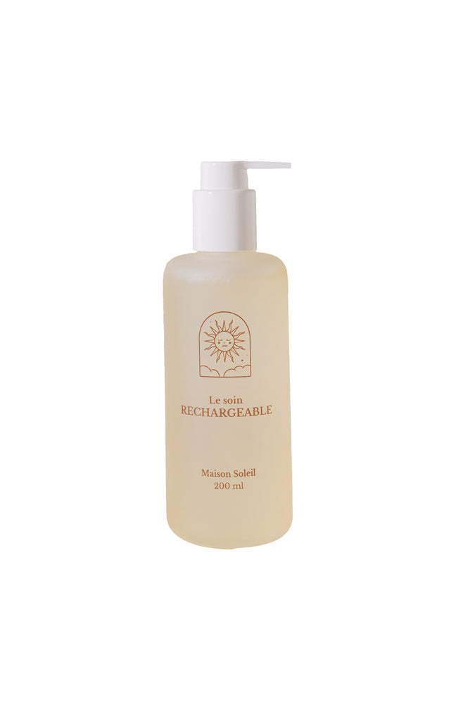 Lotion tonique hydratante bio - Flacon transparent - Visage - 200 ml