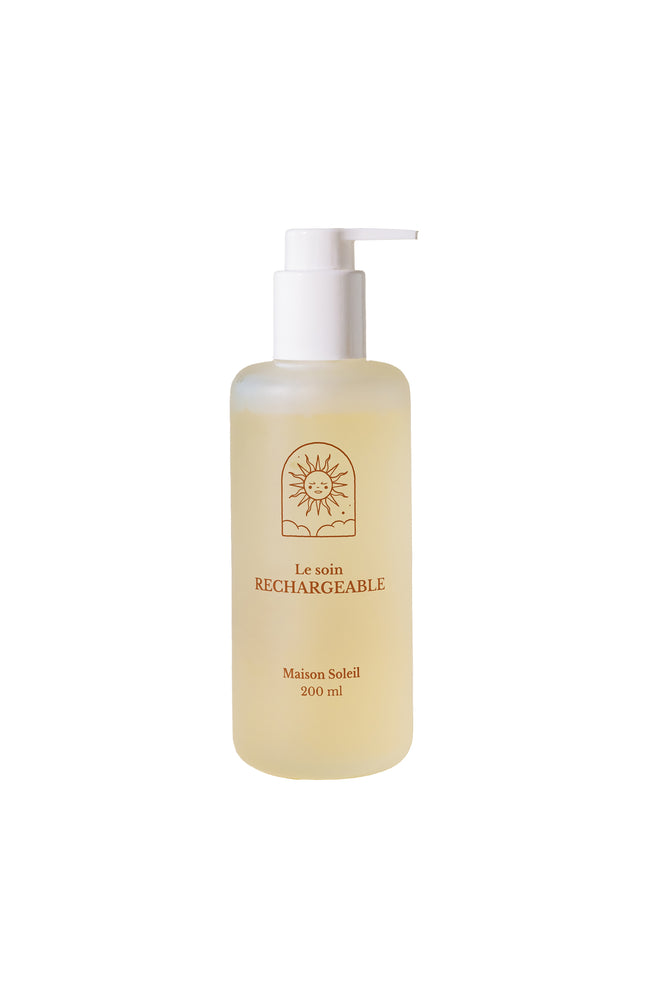 Gel lavant doux bio - Flacon transparent - Corps - 200 ml