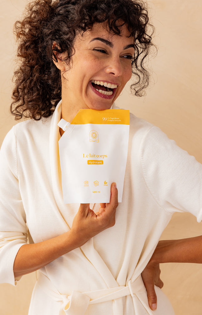 Recharge lait hydratant bio - Corps - 400 ml