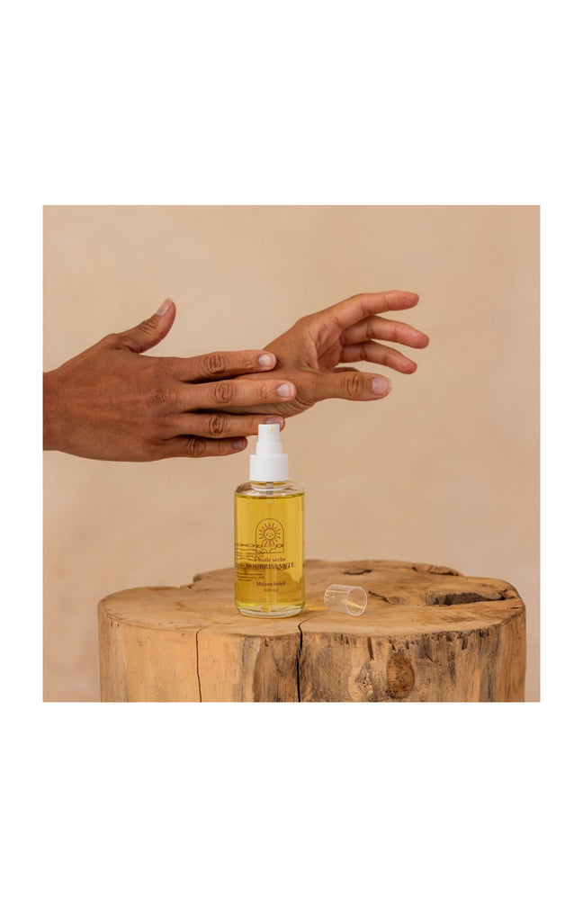 Huile sèche nourrissante bio - Corps & cheveux - 100 ml