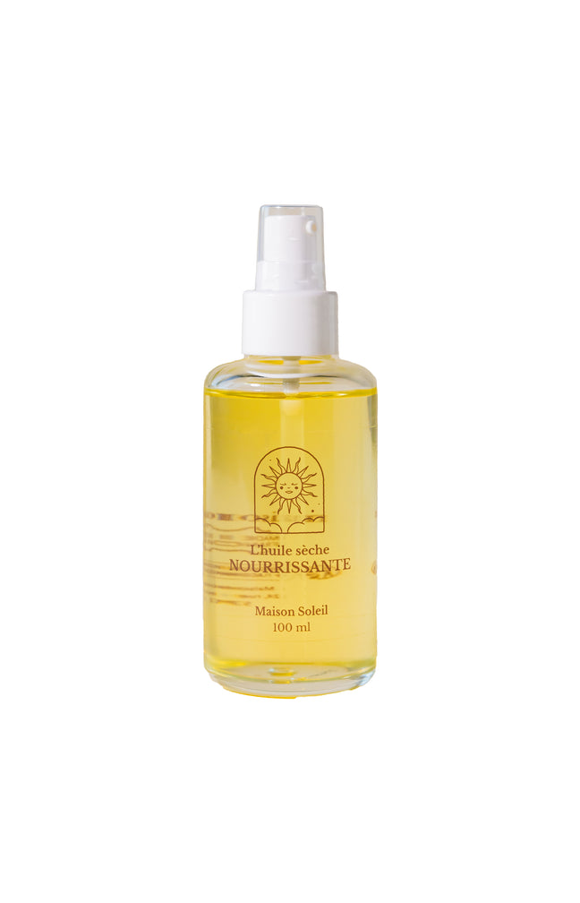 Huile sèche nourrissante bio - Corps & cheveux - 100 ml