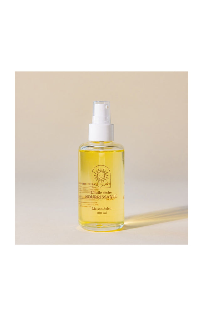 Huile sèche nourrissante bio - Corps & cheveux - 100 ml