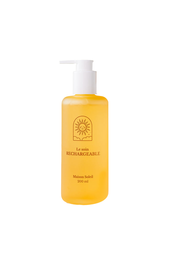 Gel lavant doux bio - Flacon jaune - Corps - 200 ml