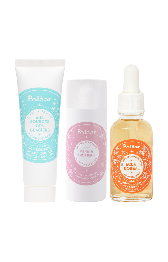 Routine soin purifiant - Peaux mixtes à grasses - Visage - 3 produits