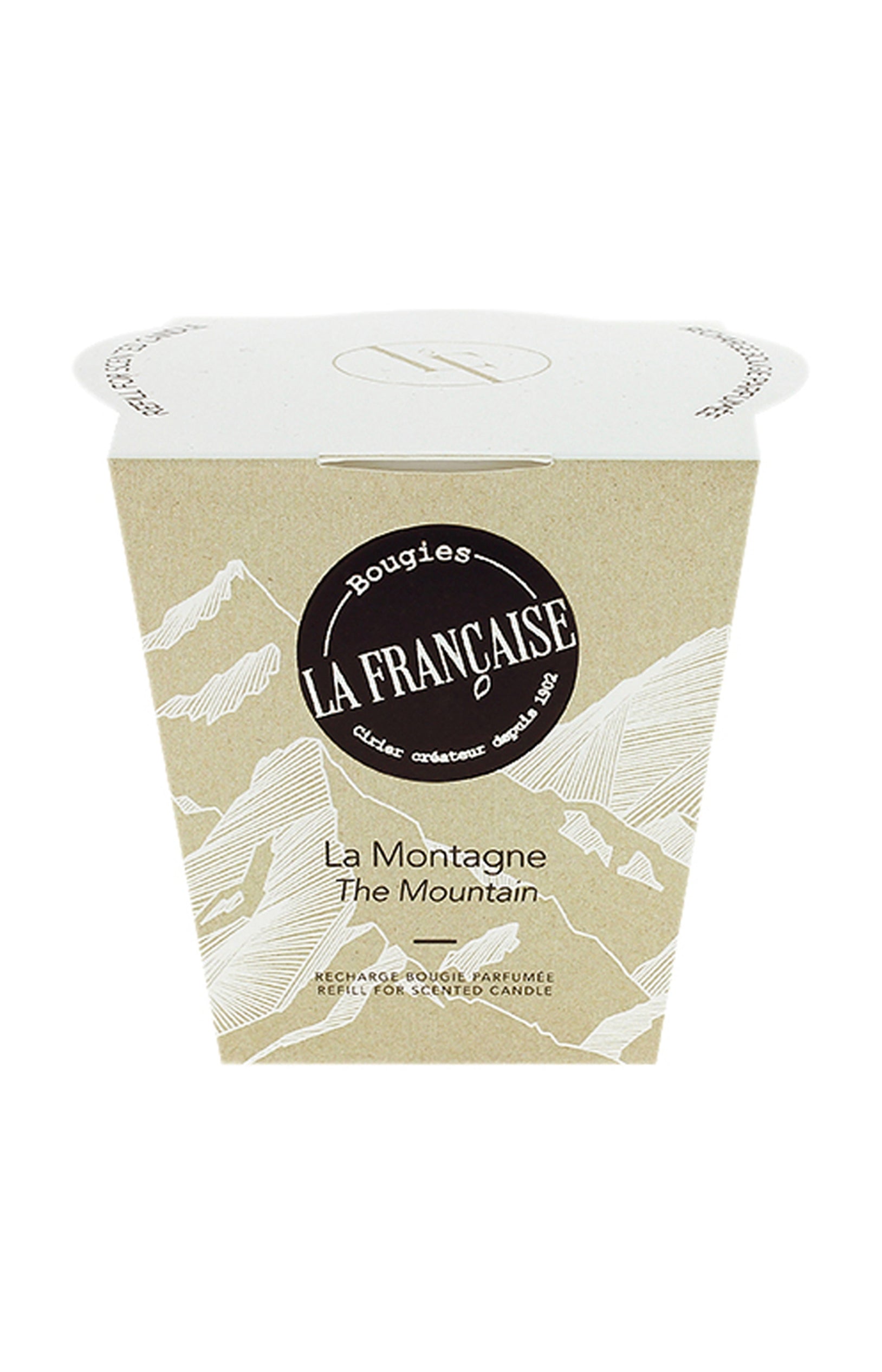 Recharge bougie parfumée - La Montagne - 200 g