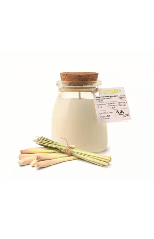 NAO POT /bougie 120G CITRONNELLE