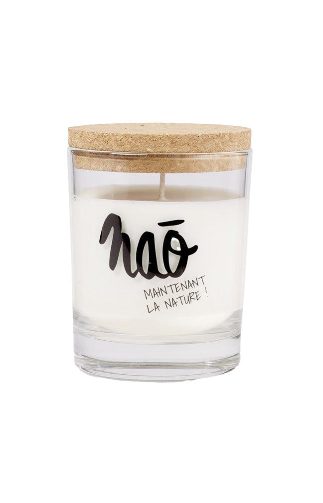 Bougie NAO en verre - Menthe - 200G