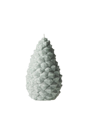 Bougie pomme de pin - Vert - 25h
