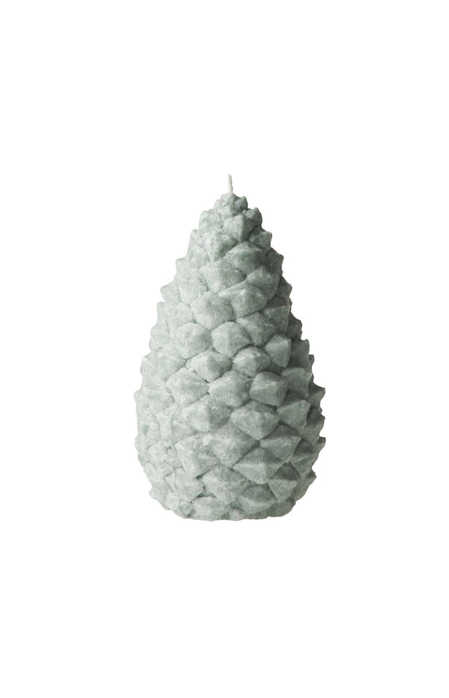 Bougie pomme de pin - Vert - 25h