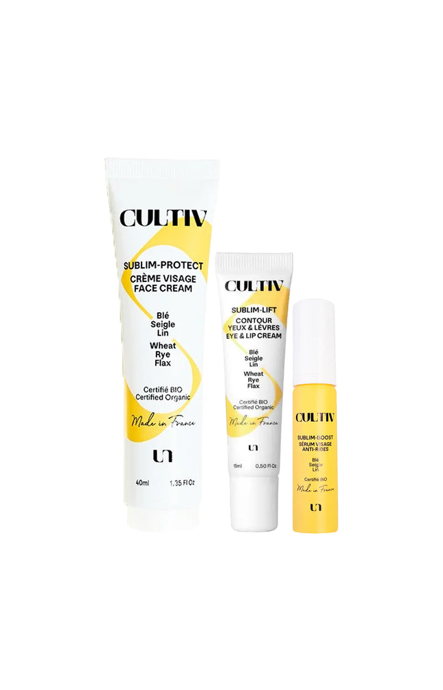 Routine anti-âge bio - Peaux matures - 3 produits