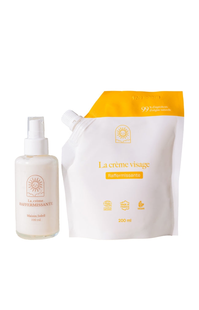 Crème raffermissante bio & recharge - Visage