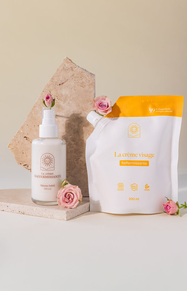 Crème raffermissante bio & recharge - Visage