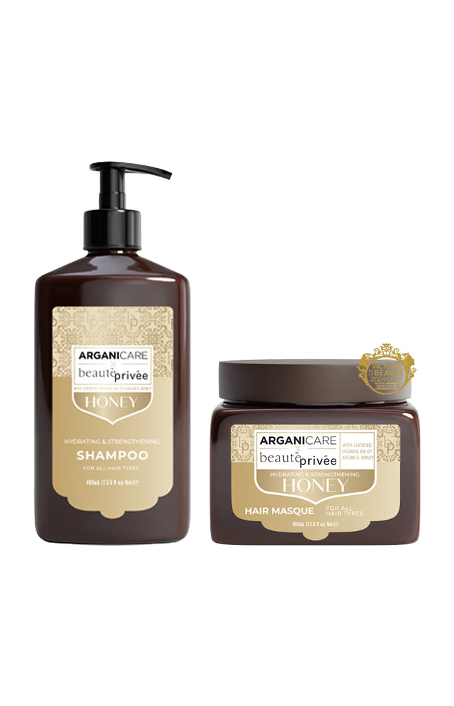 Duo shampoing & masque - Miel - 2 produits