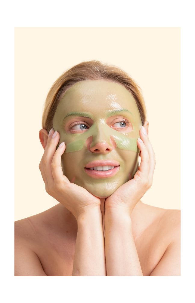 Masque hydrogel hydratant - Aloe vera & collagène - Visage - 1 unité