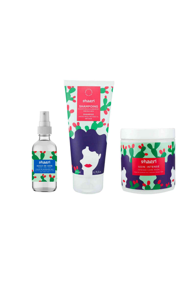 Routine nutrition intense - Shampoing, masque & huile - 3 produits