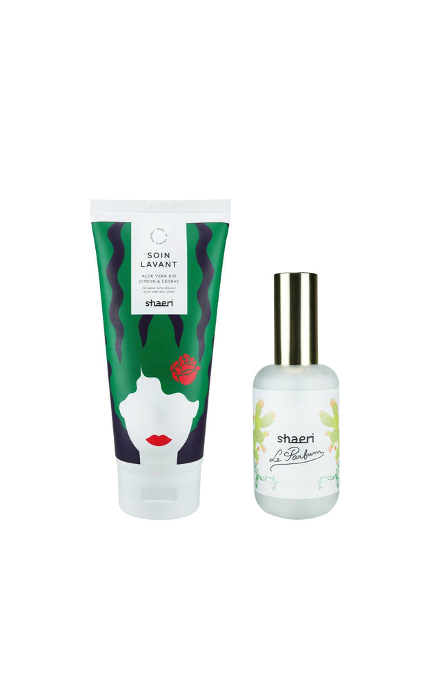 Duo soin des cheveux - Soin démêlant & parfum hydratant - 2 produits