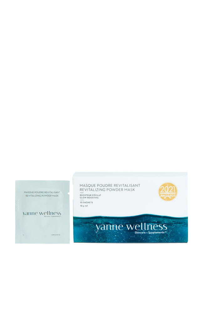 Masque en poudre revitalisant - Visage - 10 sachets