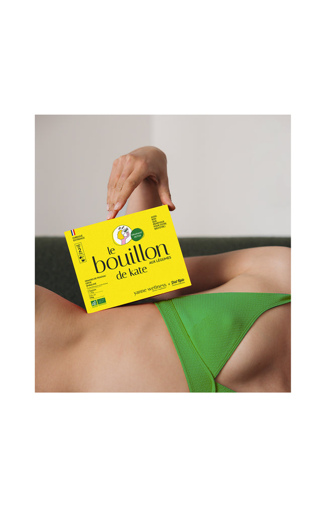Bouillon légumes bio - Kate - Ortie & spiruline - 7 sachets