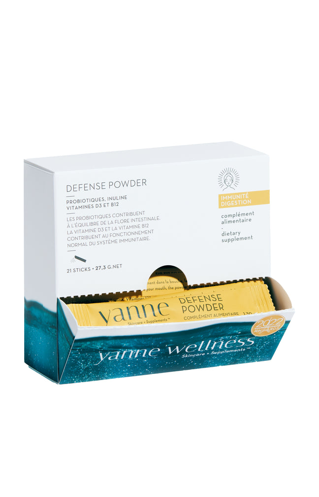 Cure digestion & immunité  - Defense Powder - Probiotiques & vitamine - 21 sticks