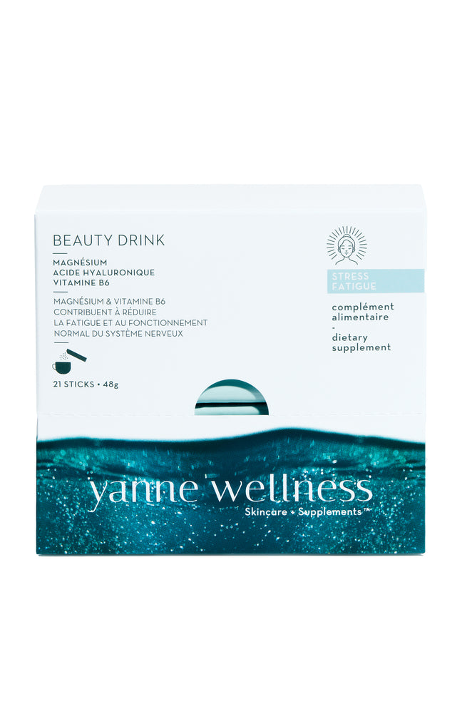 Cure stress & fatigue - Beauty Drink - Magnésium & acide hyaluronique -  21 sticks