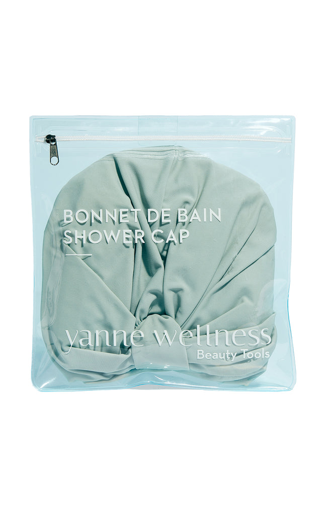 Bonnet de bain - Vert amande