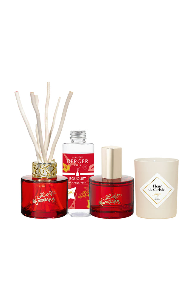 Duo mini bouquet & spray - Lolita Lempicka Sweet + 1 bougie parfumée offerte