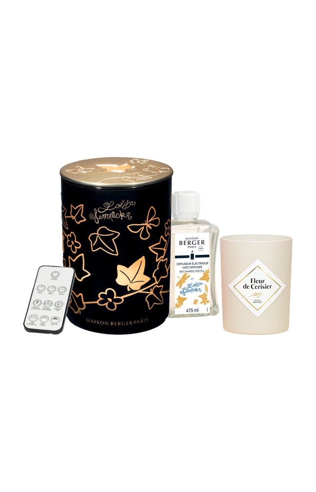 Diffuseur électrique - Lolita Lempicka Noir + 1 bougie parfumée offerte