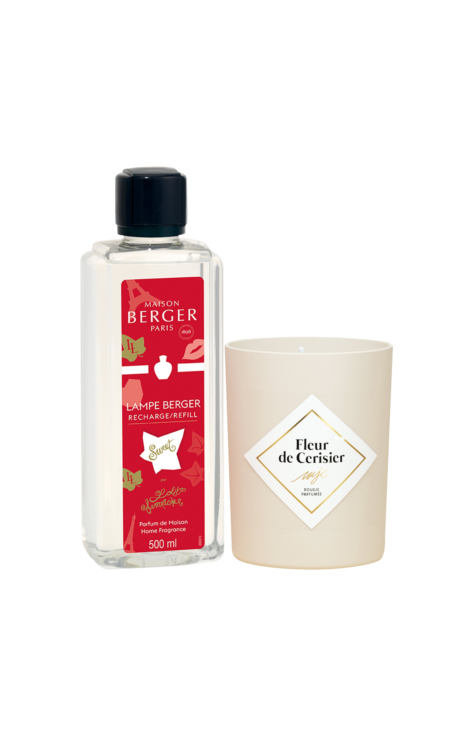 Recharge parfum pour lampe - Lolita Lempicka Sweet + 1 bougie parfumée offerte