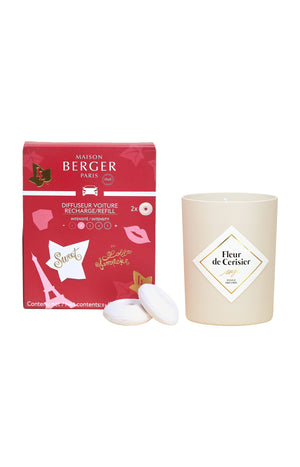 Recharges diffuseur pour voiture - Lolita Lempicka Sweet + 1 bougie parfumée offerte