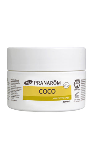 Huile végétale de coco bio - Visage & corps - 100 ml