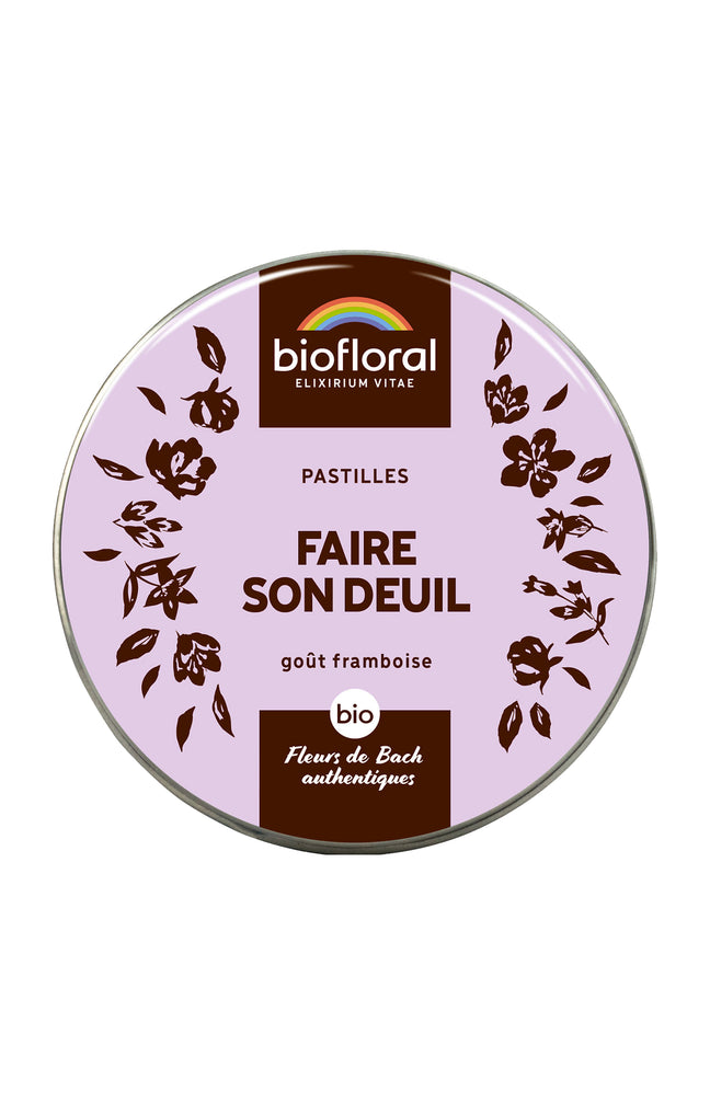 Pastilles bio - Faire son deuil - Framboise - 50 g