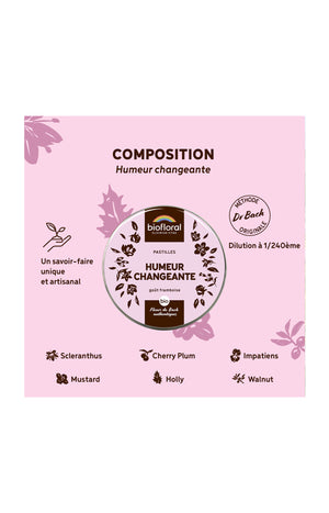 Pastilles bio - Humeur changeante - Framboise - 50 g