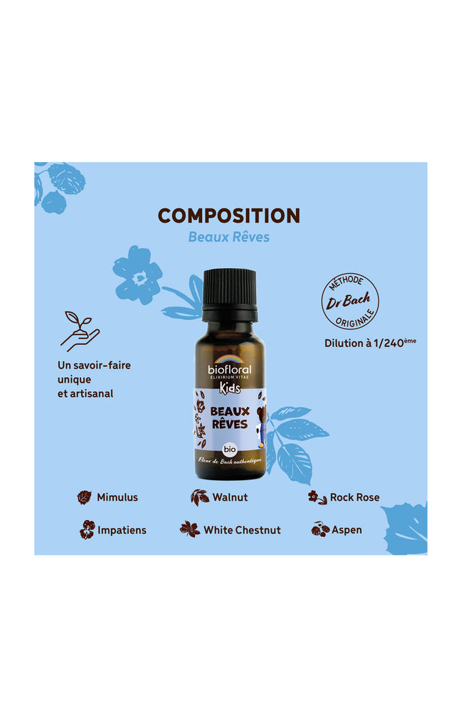 Granules bio - Beaux rêves - Enfant - 19,5 g