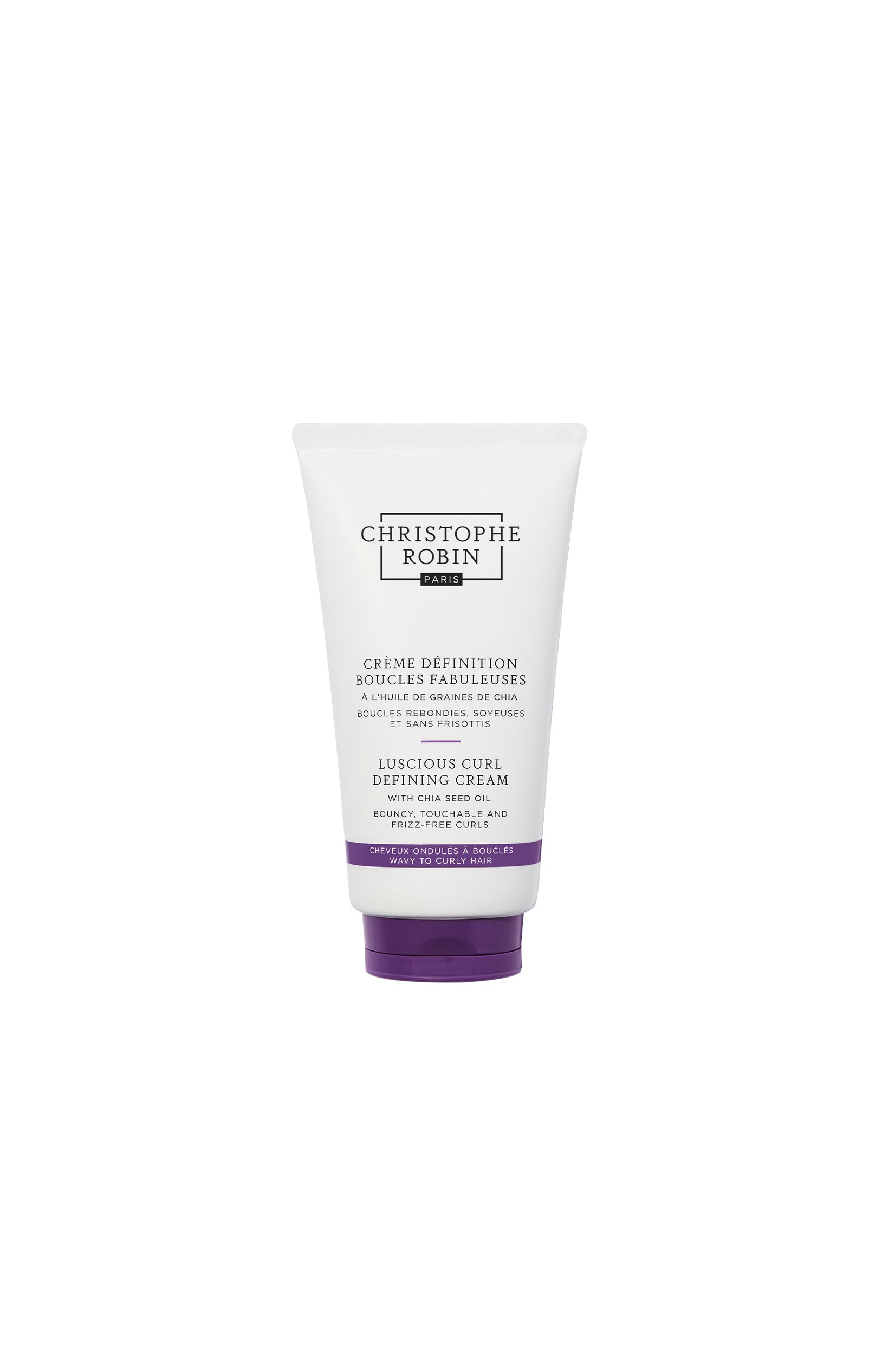 Crème définition - Huiles de graines de chia - Cheveux bouclés & ondulés - 150 ml