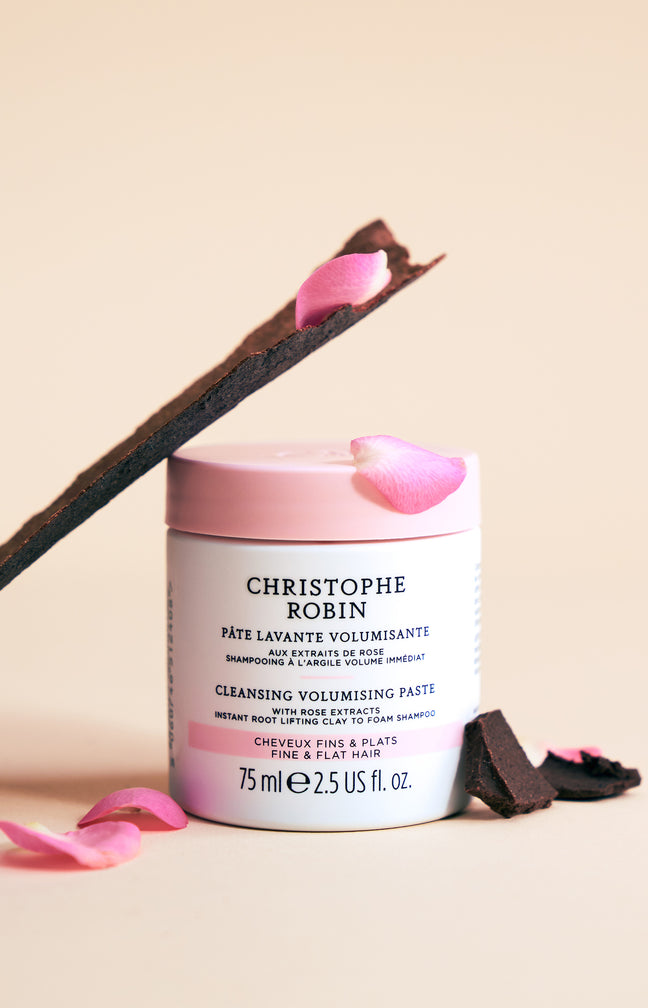 Shampoing volumisant - Extraits de rose - Cheveux fins & plats - 75 ml