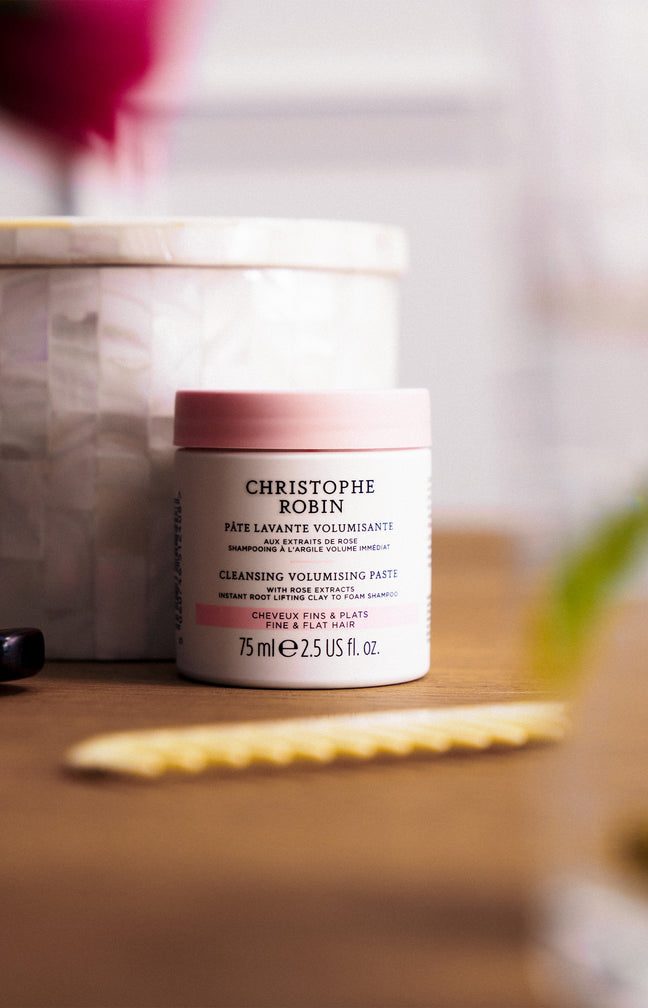 Shampoing volumisant - Extraits de rose - Cheveux fins & plats - 75 ml