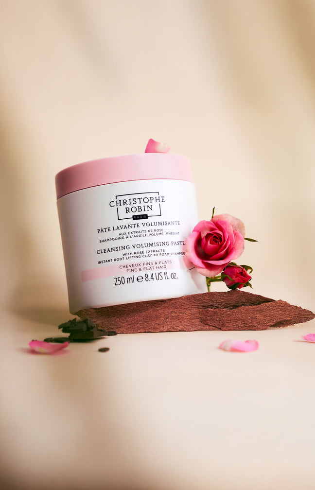 Shampoing volumisant - Extraits de rose - Cheveux fins & plats - 500 ml