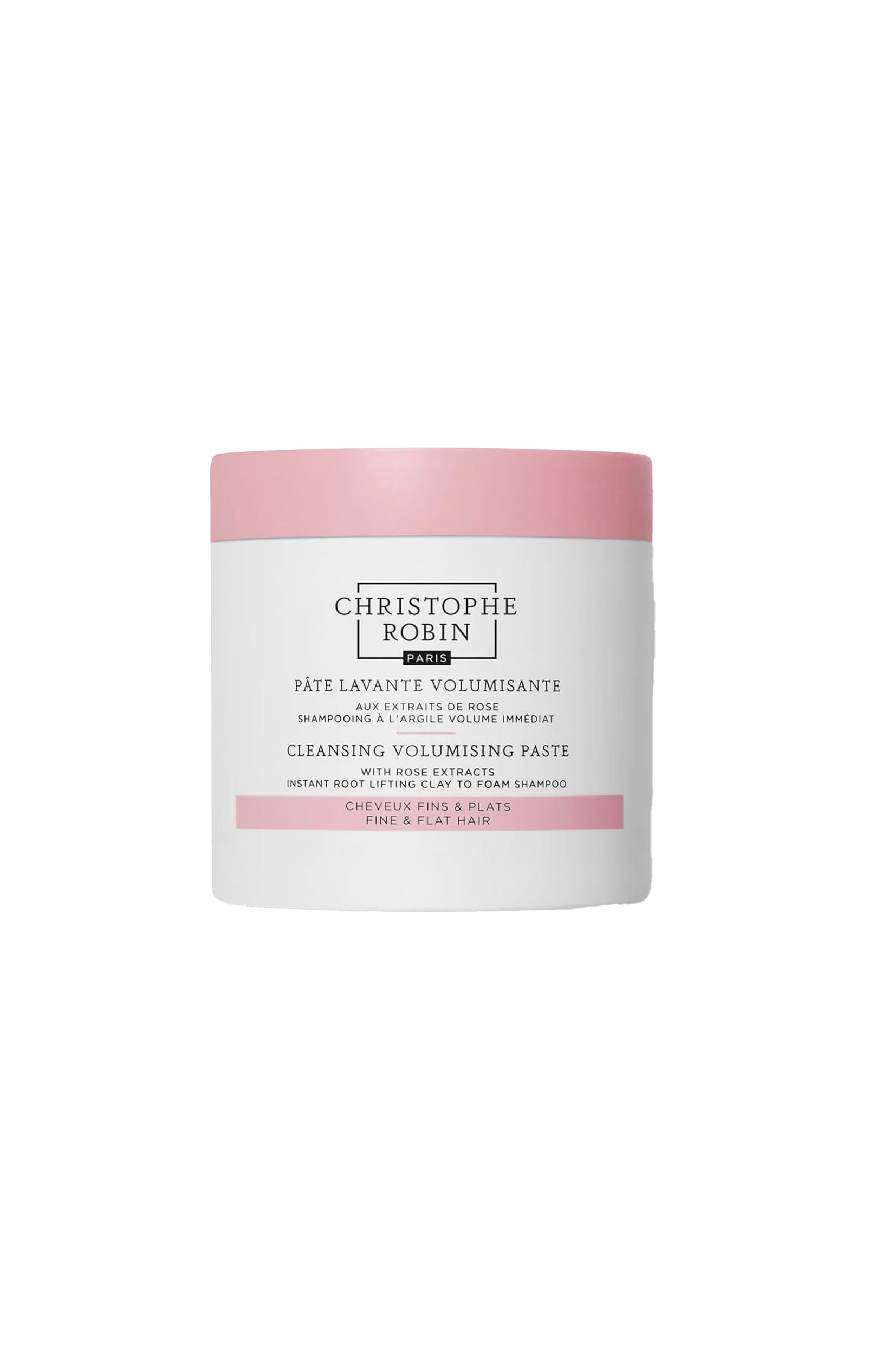 Shampoing volumisant - Extraits de rose - Cheveux fins & plats - 500 ml