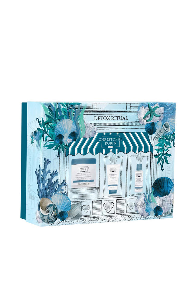 Coffret rituel détox - Scrub lavant, gelée démêlante & shampoing - 3 produits