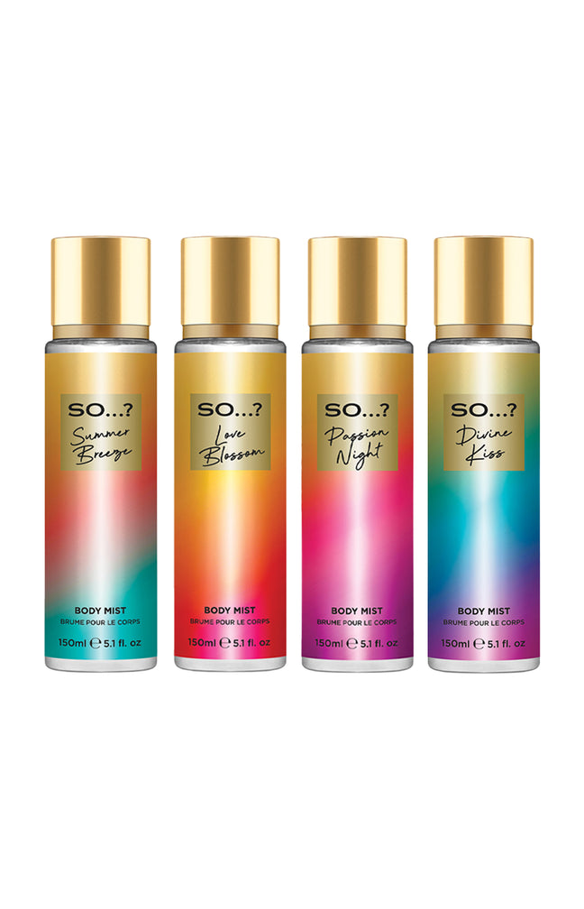 Brumes parfumées - So...? You - 4 x 150 ml