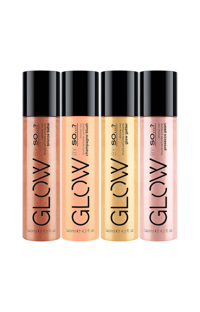 Brumes parfumées scintillantes - So...? Glow - 4 x 200 ml