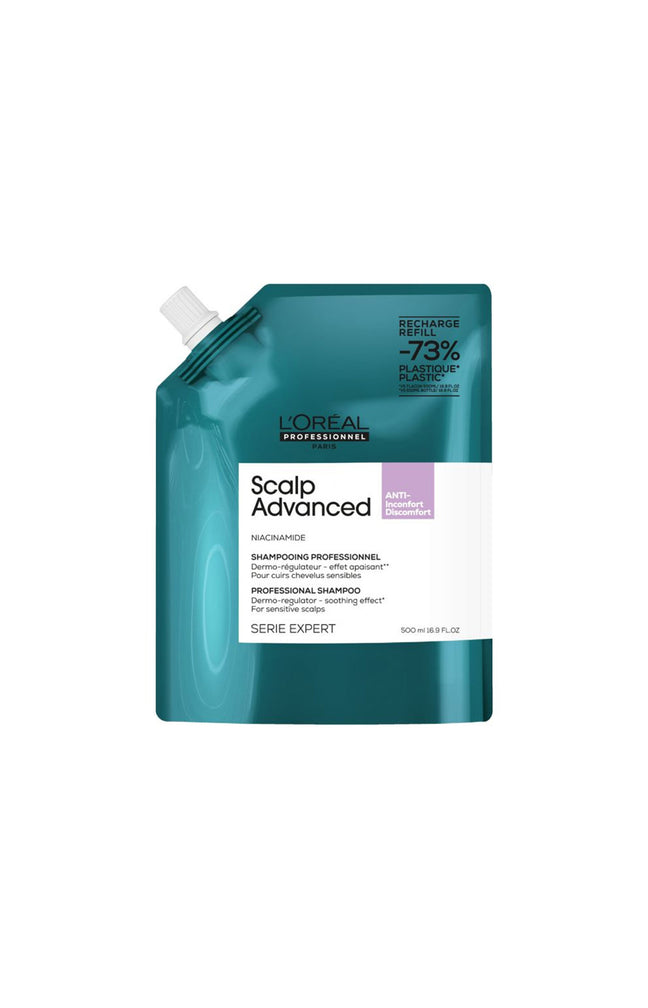 Recharge de shampoing antipelliculaire - Scalp Advanced - Cuirs chevelus sensibles - 500 ml