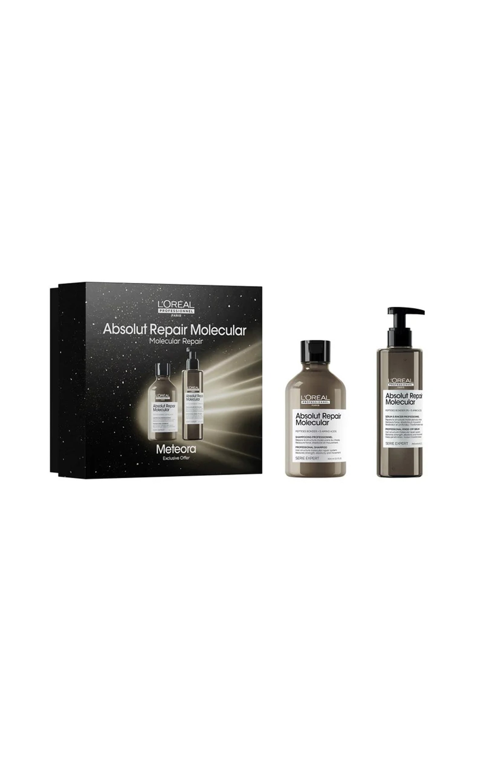 Coffret soins cheveux - Absolut Repair Molecular - Cheveux abîmés - 2 produits