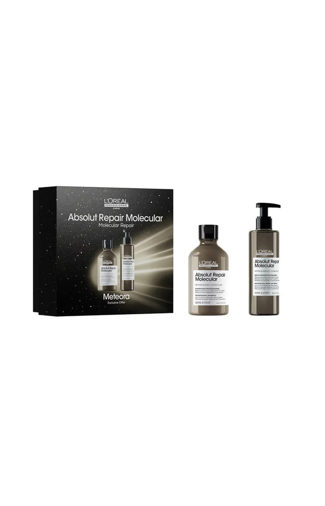 Coffret soins cheveux - Absolut Repair Molecular - Cheveux abîmés - 2 produits