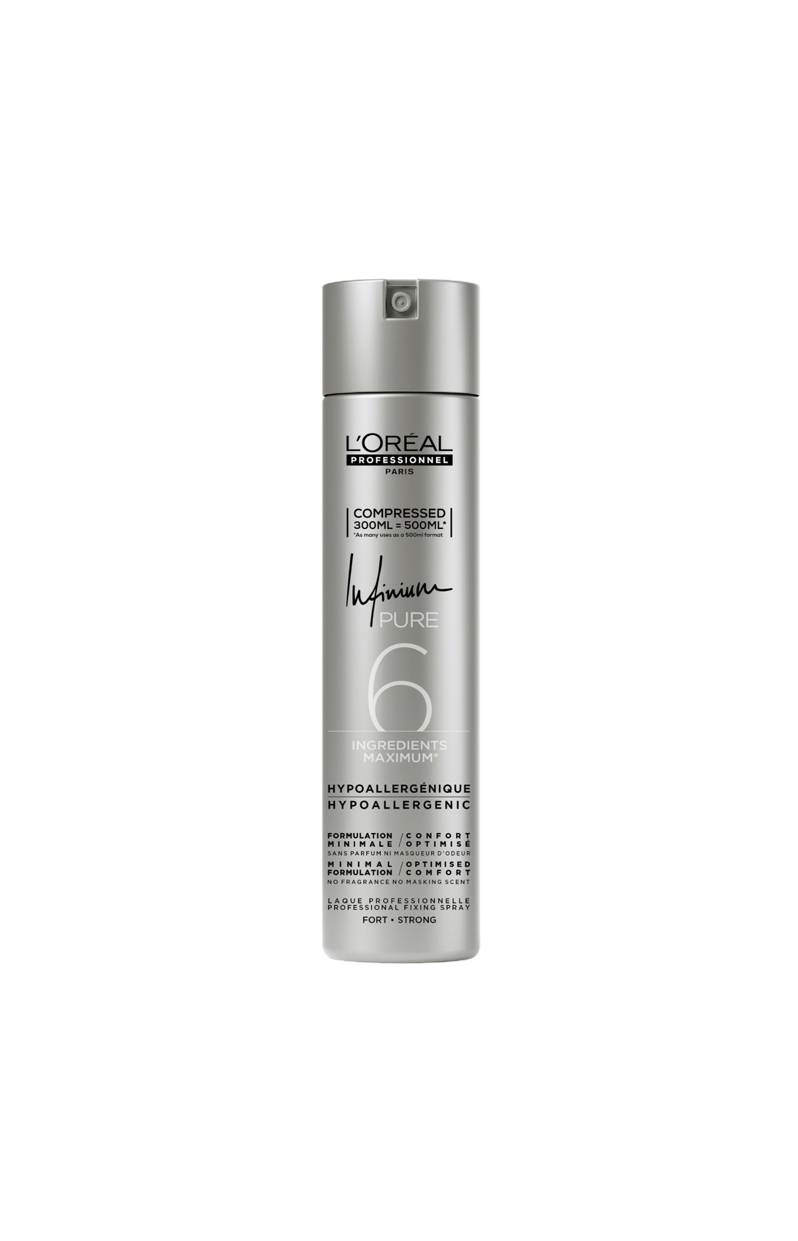 Laque sans parfum - Fixation forte - 300 ml