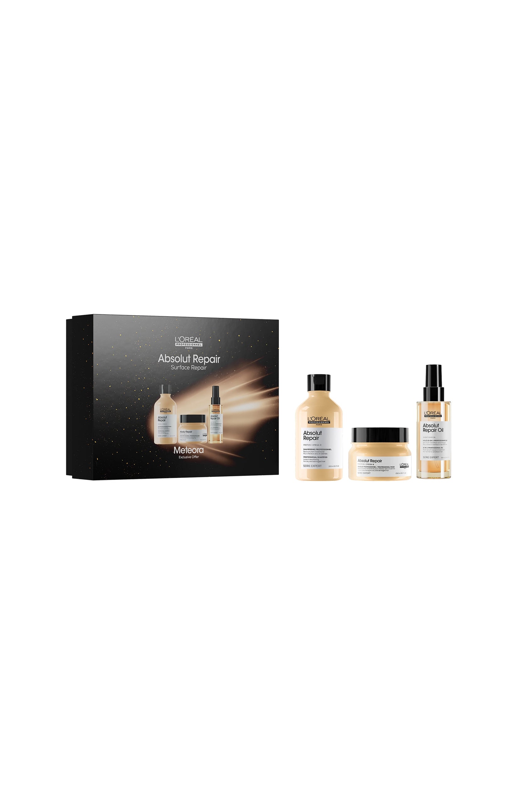 Coffret soins cheveux - Absolut Repair - Cheveux abîmés - 3 produits